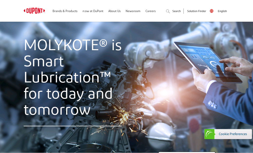  MOLYKOTE® is Smart LubricationT 